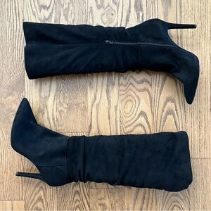 Jessica Simpson “Saferra” Faux Suede Knee High Boots Sz 11 New Without Box